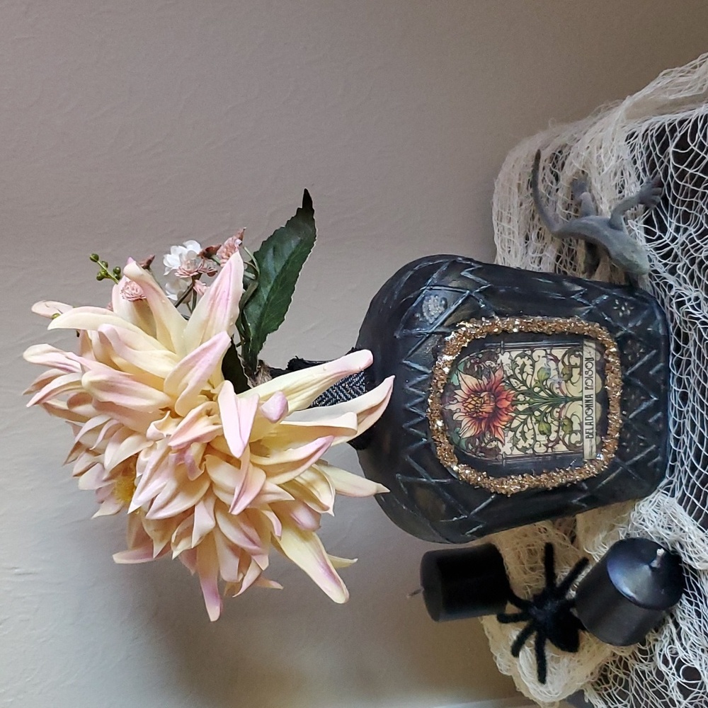 Belladonna Poison Handmade Potion Bottle